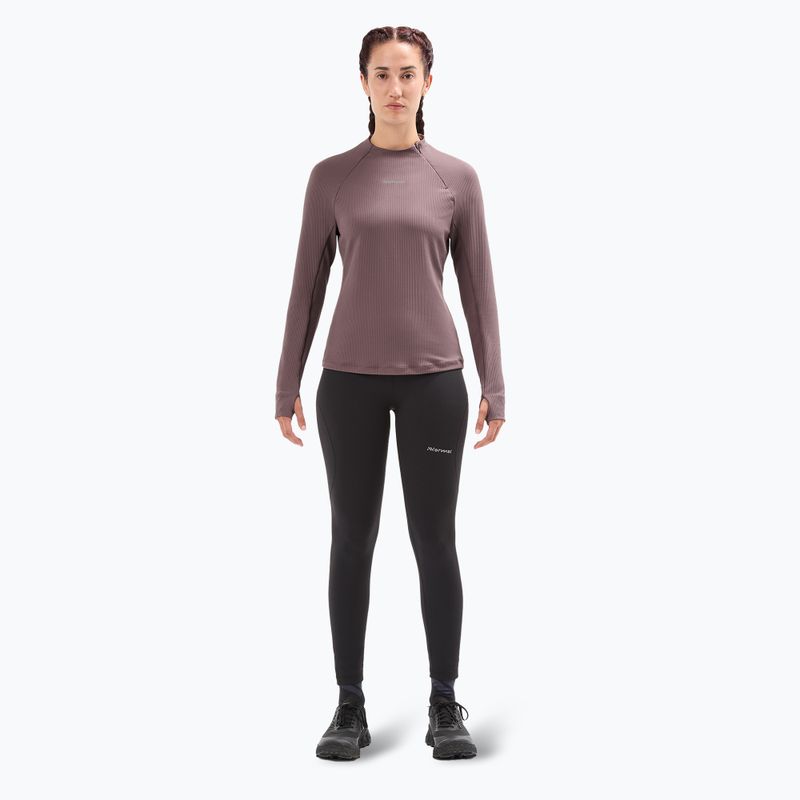 Dámské běžecké tričko longsleeve  NNormal Trail purple 2