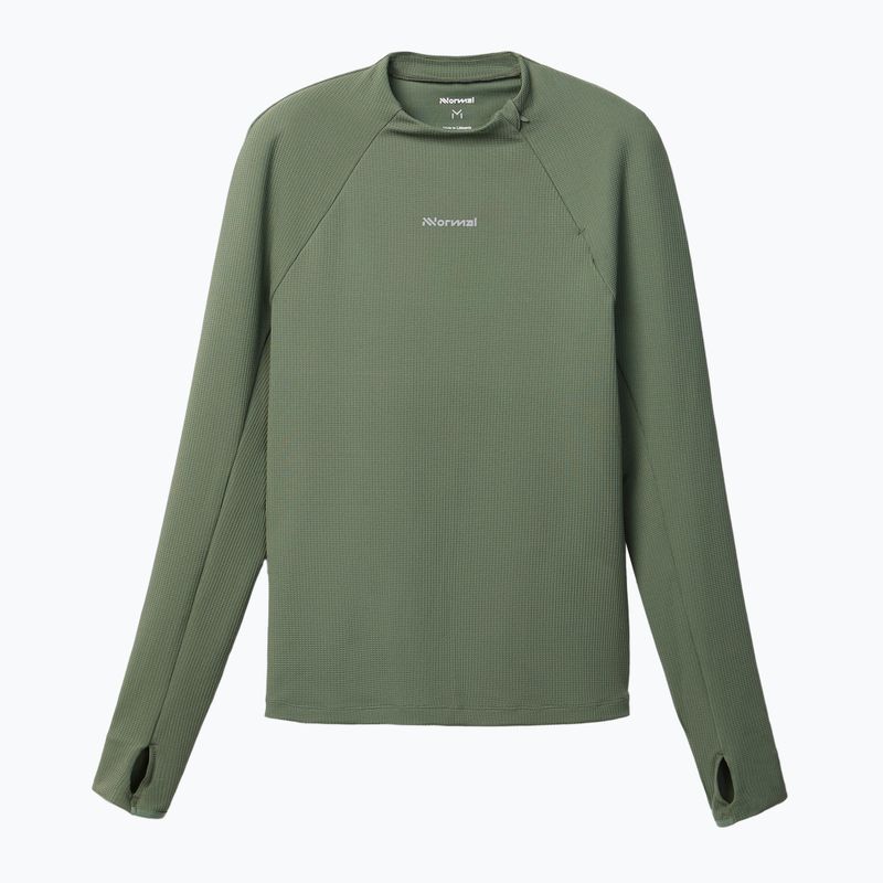 Dámské běžecké tričko longsleeve  NNormal Trail green 9