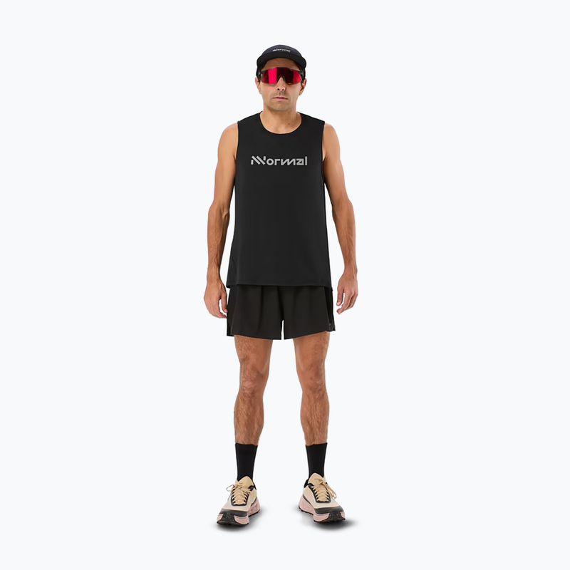 Pánské běžecké tričko NNormal Race Tank černé 2