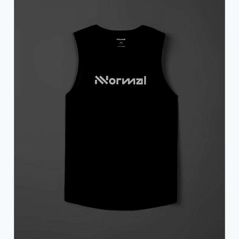 Pánské běžecké tričko NNormal Race Tank černé 6