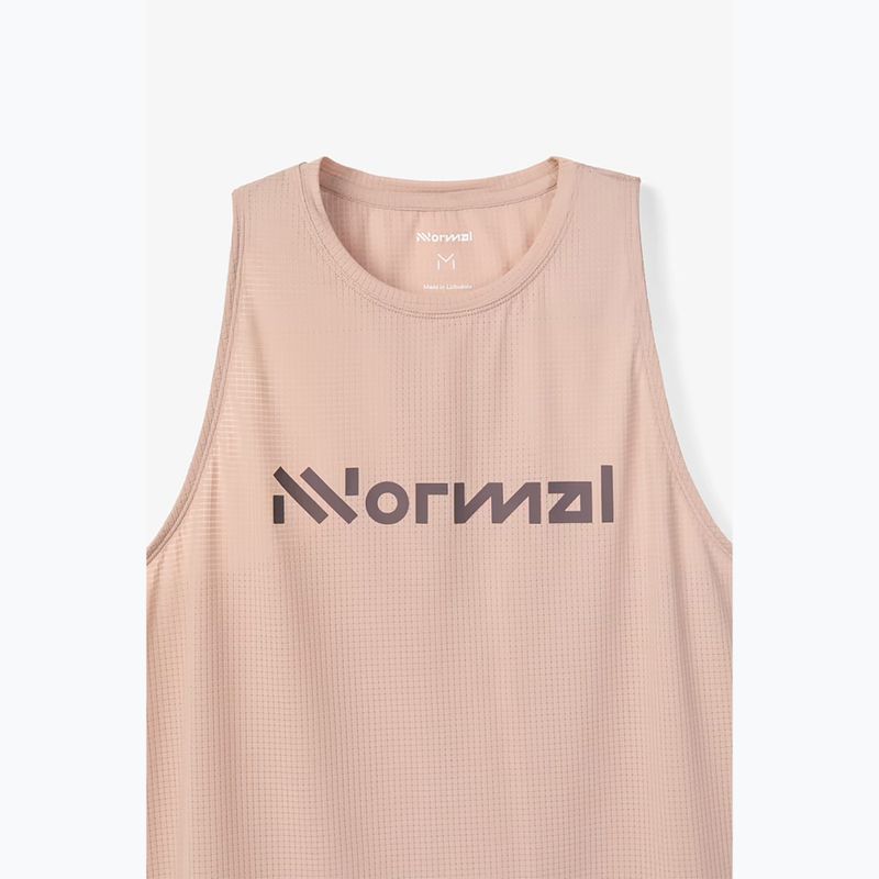 Dámské běžecké tričko NNormal Race Tank dusty pink 4