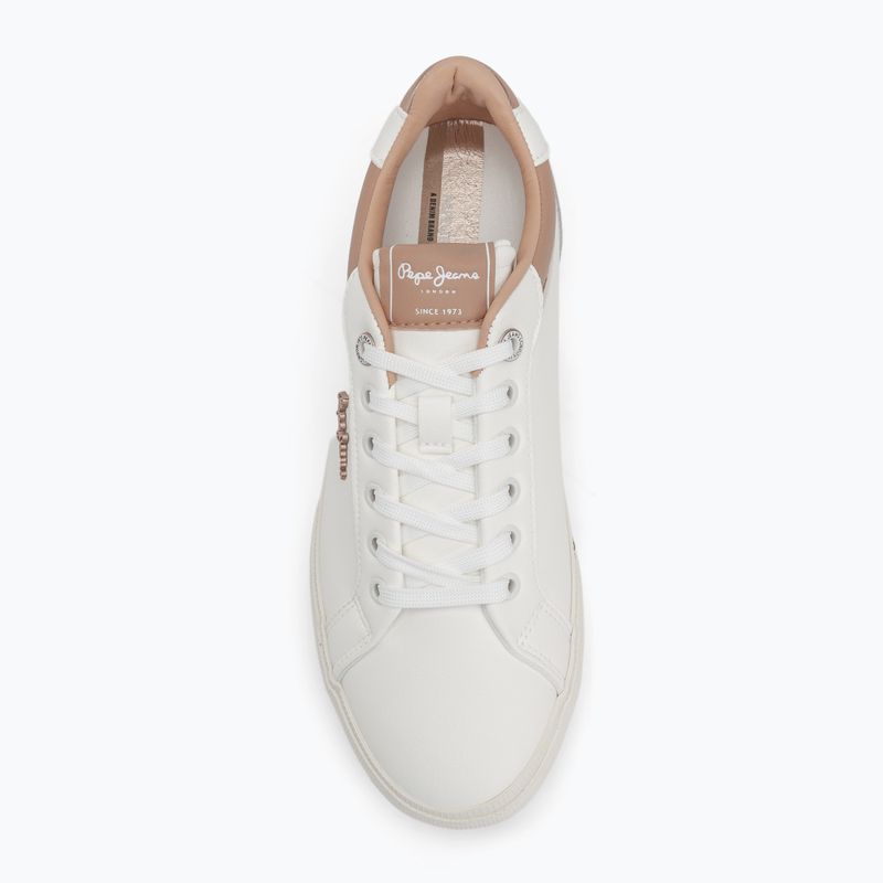Dámské boty Pepe Jeans Kenton Court golden ochre brown 5