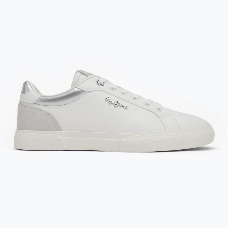 Dámské boty Pepe Jeans Kenton Court silver 2