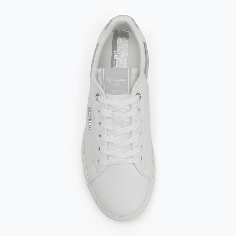Dámské boty Pepe Jeans Kenton Court silver 5
