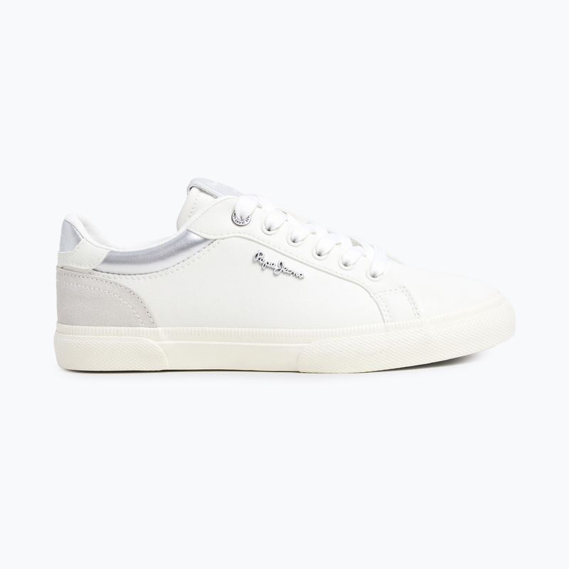 Dámské boty Pepe Jeans Kenton Court silver 8
