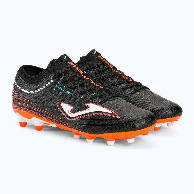 Pánské kopačky Joma Evolution FG black/orange 4