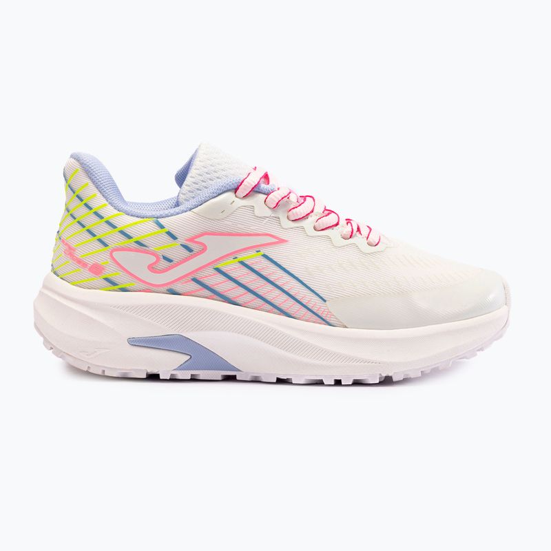 Dětské běžecké boty Joma Super Cross white sky/blue pink 8