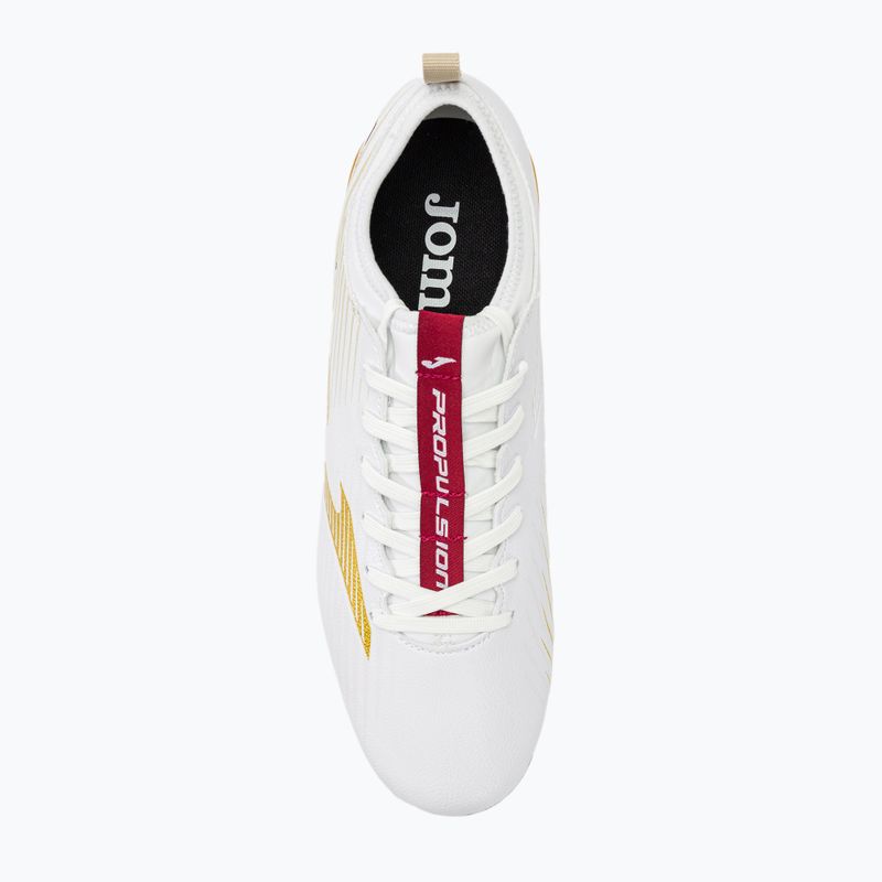 Pánské kopačky Joma Propulsion Cup FG white/gold 5