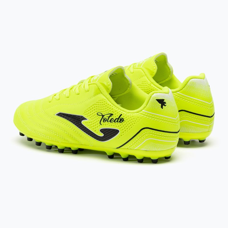 Dětské kopačky Joma Toledo Jr AG lemon fluor 3