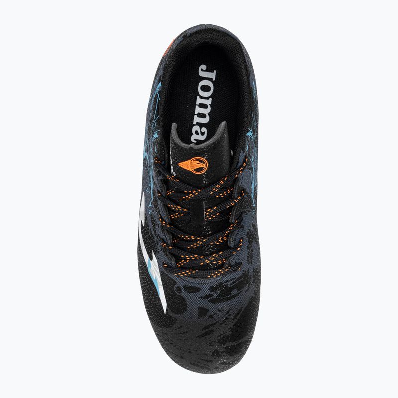 Dětské kopačky Joma Super Copa Jr AG black/turquoise 6