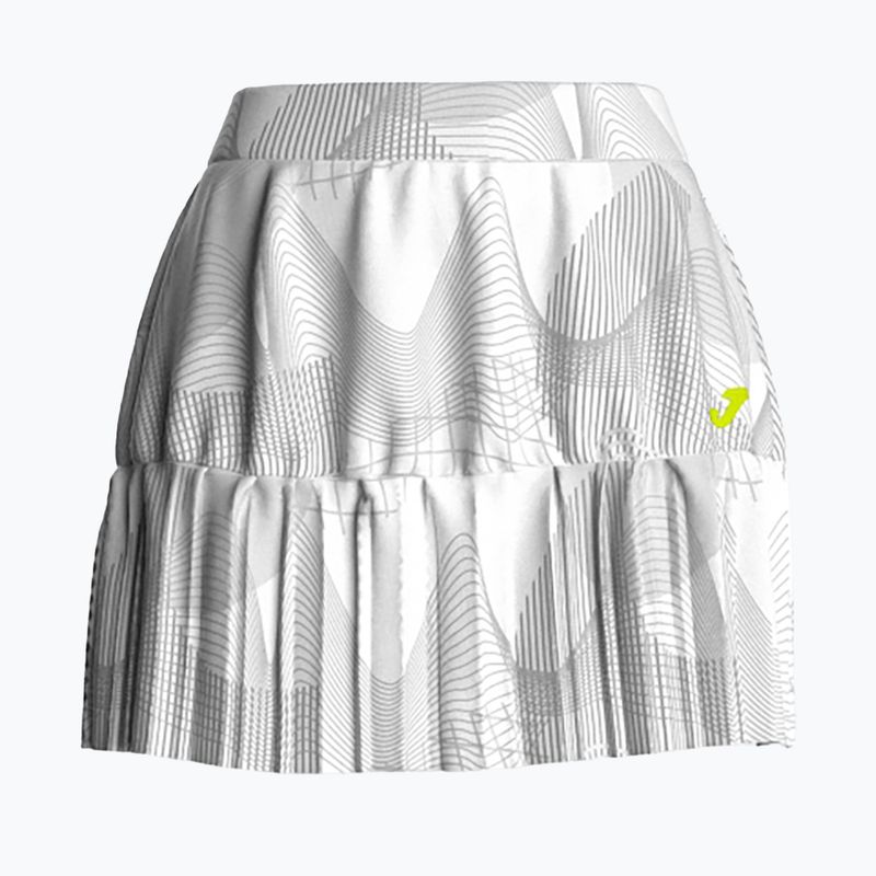 Tenisová sukně Joma Challenge white 3