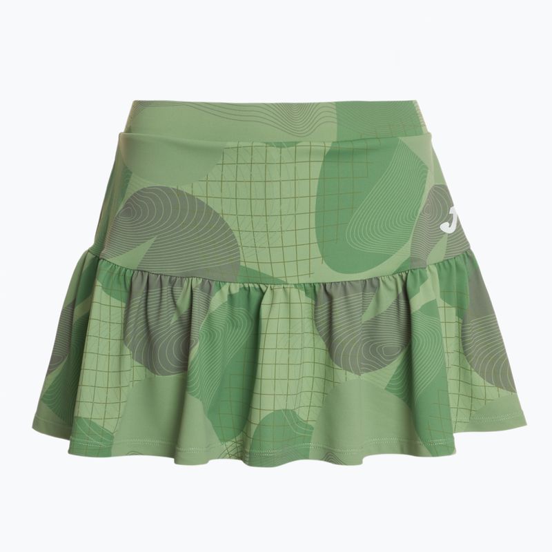 Tenisová sukně  Joma Challenge green