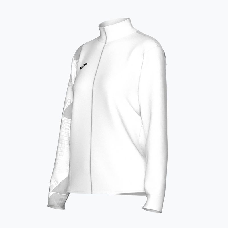 Dámská tenisová mikina Joma Challenge Full Zip white 2