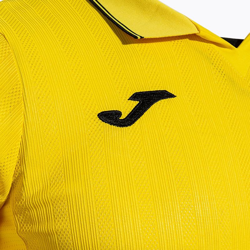 Pánský fotbalový dres  Joma Fit One SS yellow 4