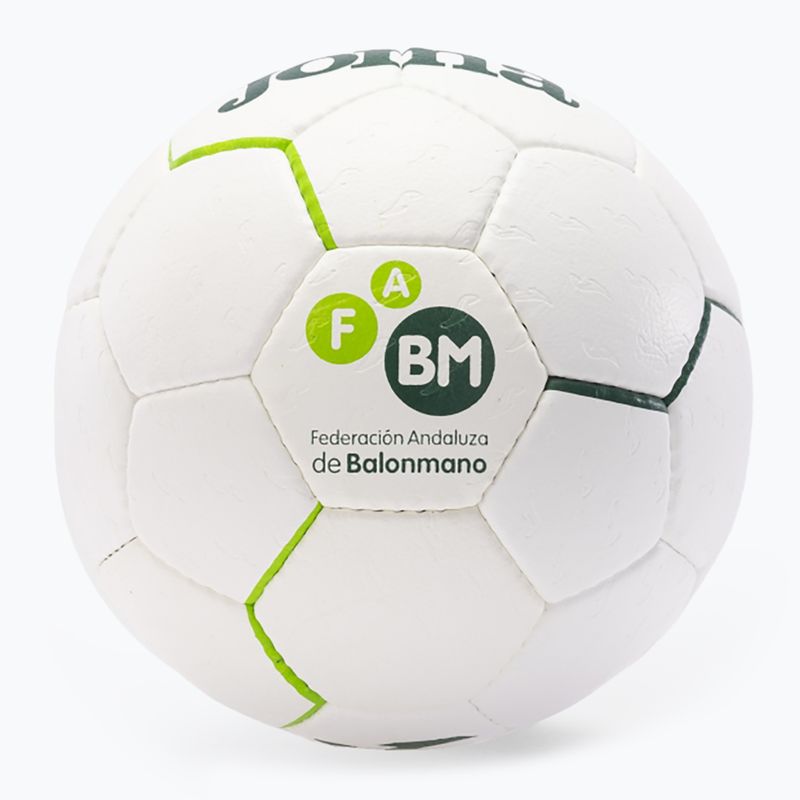 Fotbalový míč  Joma Fed Balonmano Andaluza white/green 3