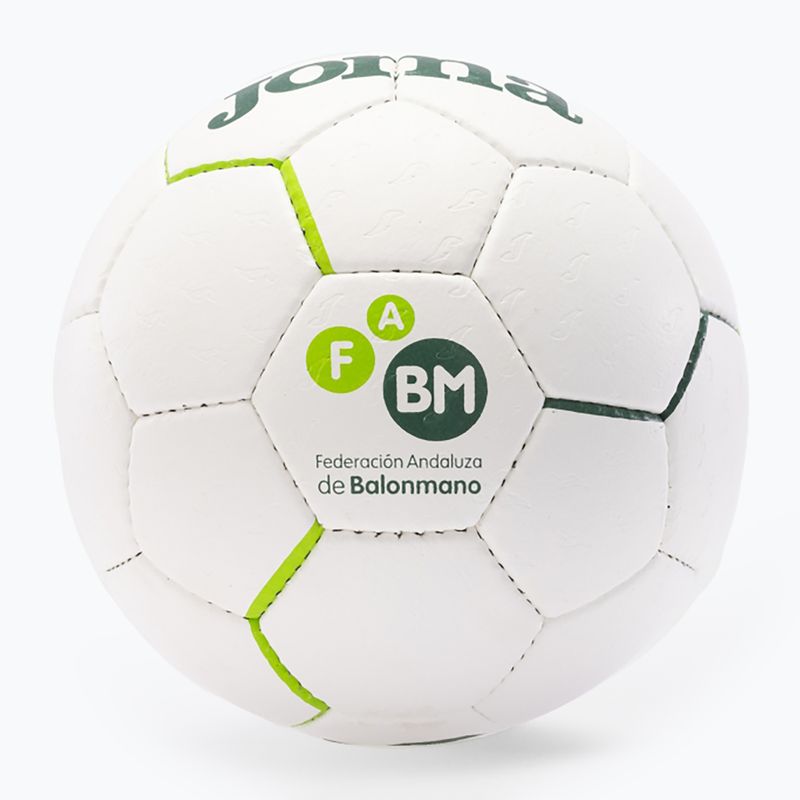 Fotbalový míč  Joma Fed Balonmano Andaluza white/green 3