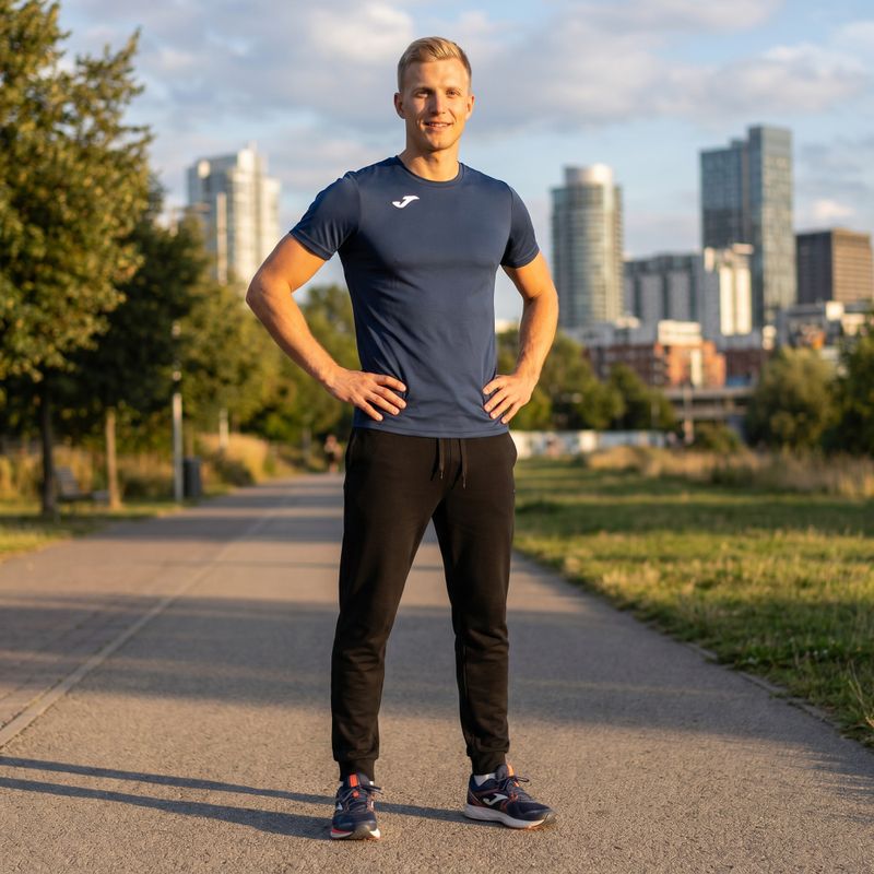 Pánské běžecké tričko Joma Record II navy 2