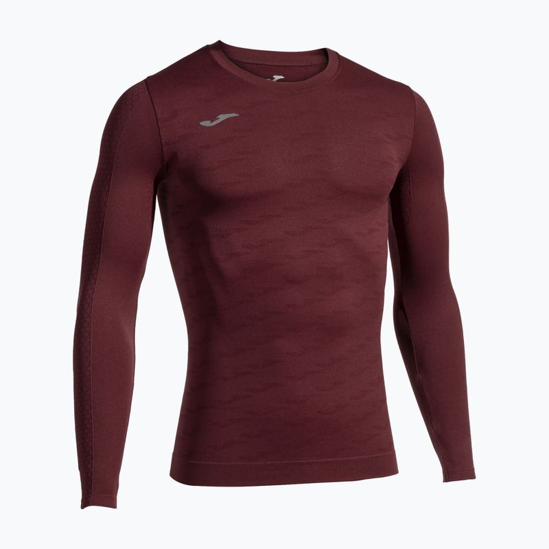 Pánské termo tričko Longsleeve Joma Classic burgundy 2
