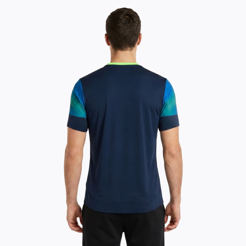 Pánské běžecké tričko Joma Elite XI navy/fluor green 2