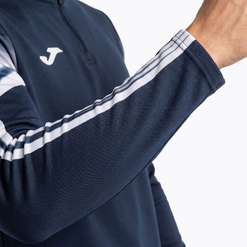 Pánská běžecká mikina Joma Elite XI navy/white 3