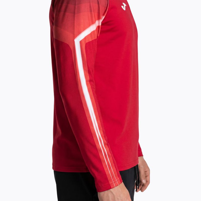 Pánská běžecká mikina Joma Elite XI red/white 3