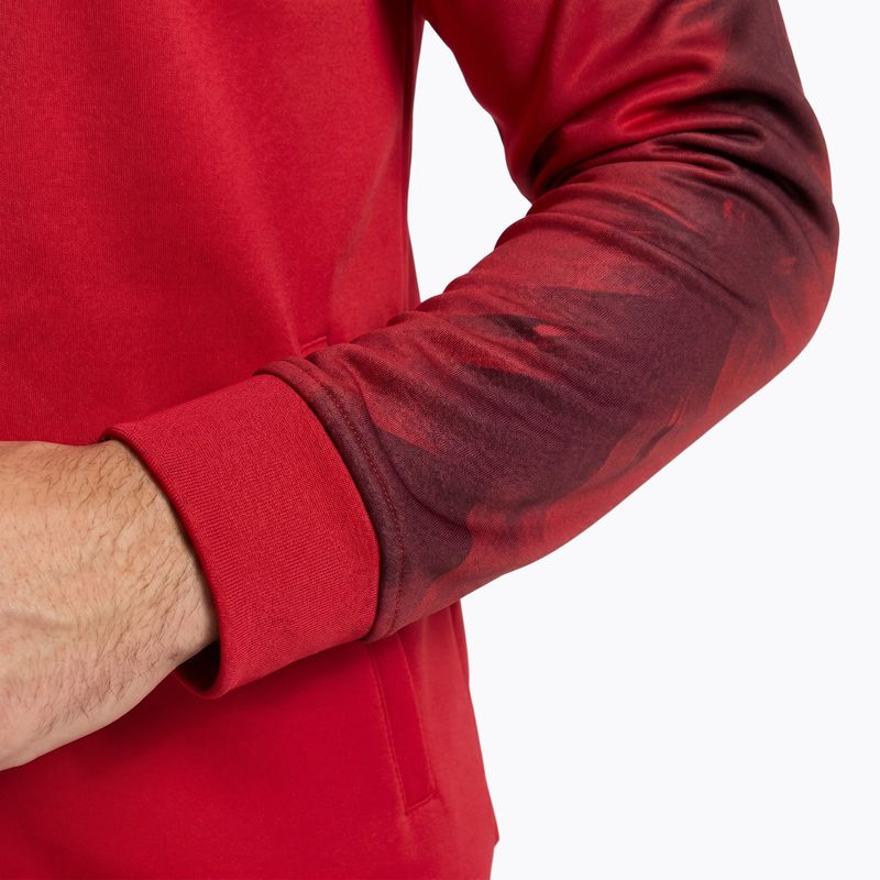 Pánská běžecká mikina Joma Elite XI Full Zip red 3