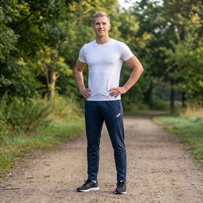 Pánské běžecké kalhoty Joma Elite XI Long navy 14