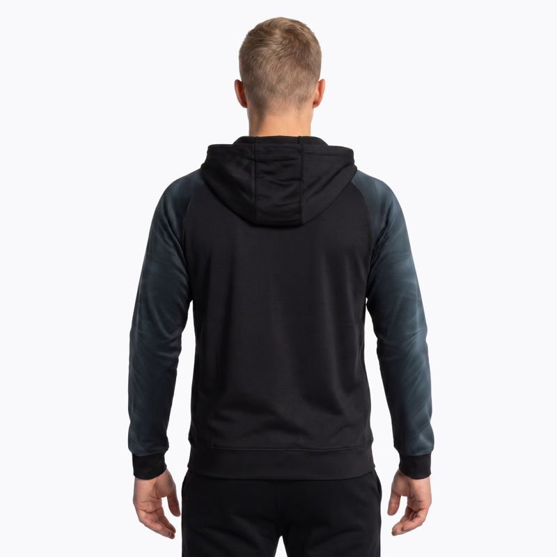 Pánská běžecká mikina Joma Elite XI Hoodie black/anthracite 2