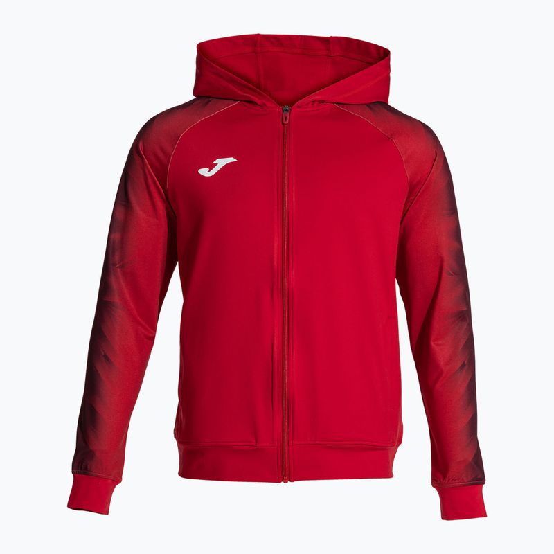Pánská běžecká mikina Joma Elite XI Hoodie red