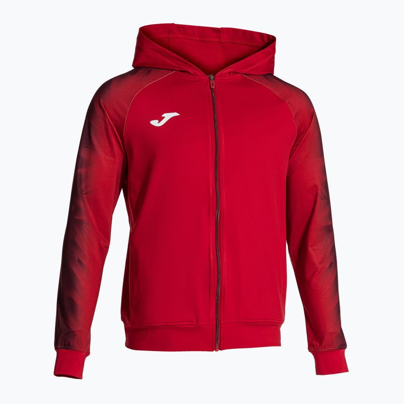 Pánská běžecká mikina Joma Elite XI Hoodie red 2
