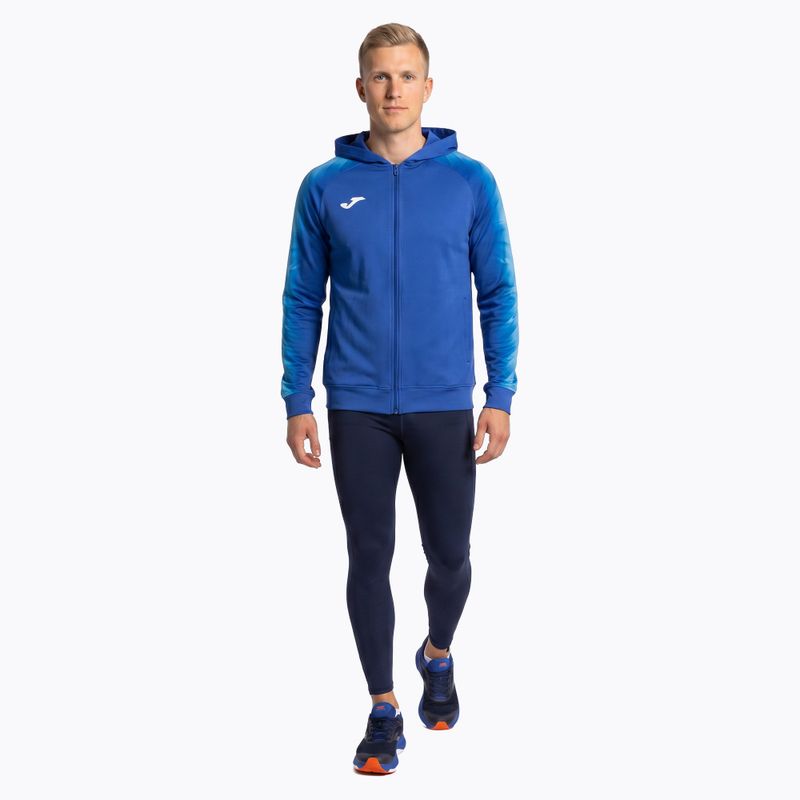 Pánská běžecká mikina Joma Elite XI Hoodie royal 2