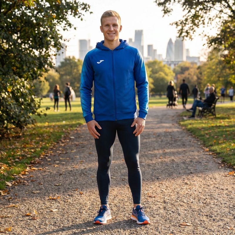 Pánská běžecká mikina Joma Elite XI Hoodie royal 11