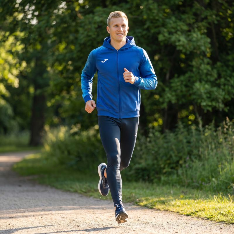 Pánská běžecká mikina Joma Elite XI Hoodie royal 12