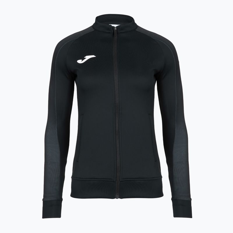 Dámská běžecká mikina Joma Elite XI Full Zip black/anthracite