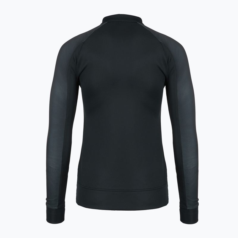 Dámská běžecká mikina Joma Elite XI Full Zip black/anthracite 2