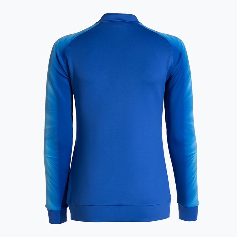 Dámská běžecká mikina Joma Elite XI Full Zip royal 2