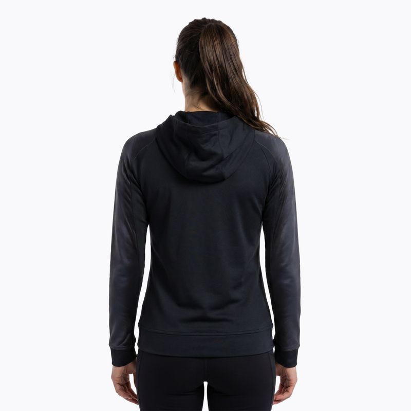 Dámská běžecká mikina Joma Elite XI Hoodie black/anthracite 3