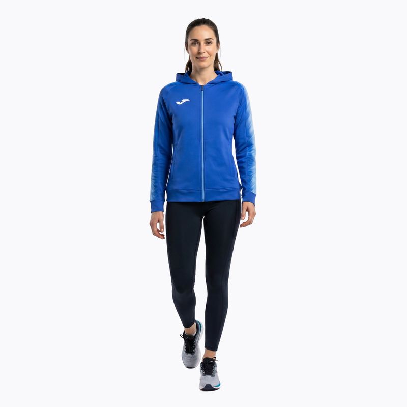 Dámská běžecká mikina Joma Elite XI Hoodie royal 2