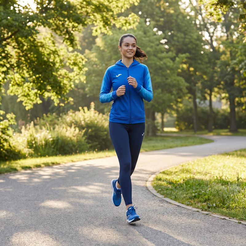 Dámská běžecká mikina Joma Elite XI Hoodie royal 8