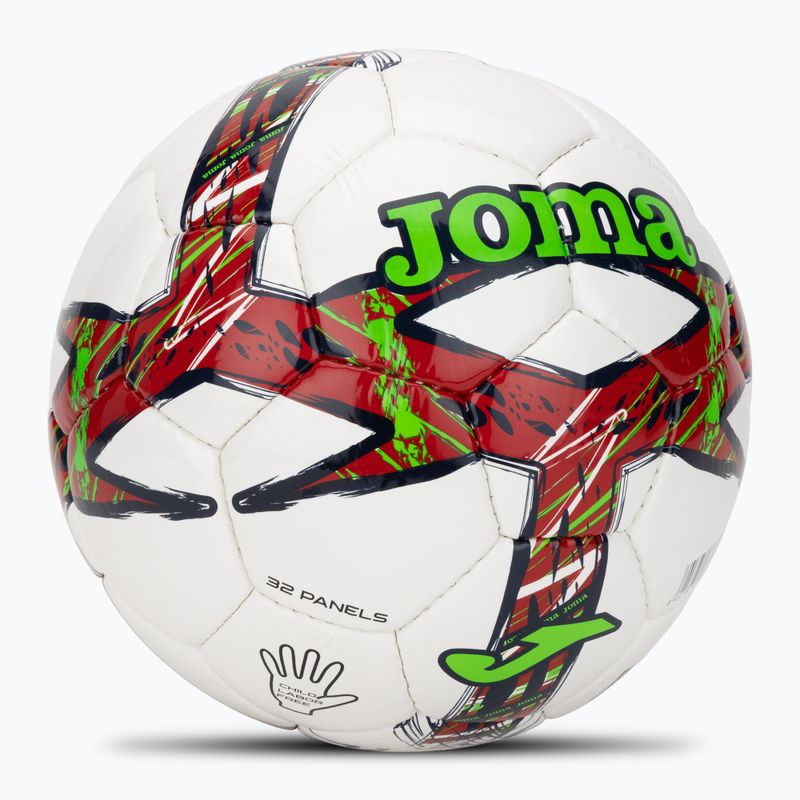 Fotbalový míč Joma Dali III red/fluor green velikost  5 2