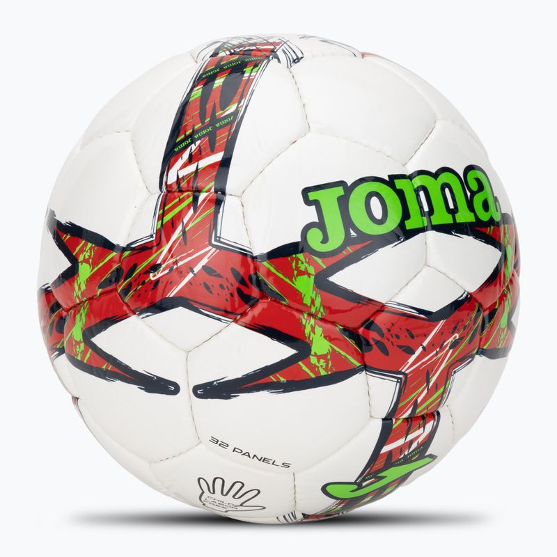 Fotbalový míč Joma Dali III red/fluor green velikost  4 2