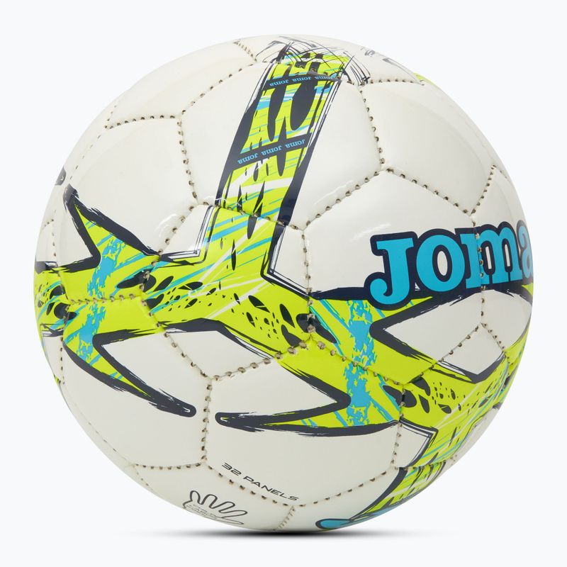 Fotbalový míč Joma Dali III žlutý velikost 5 2
