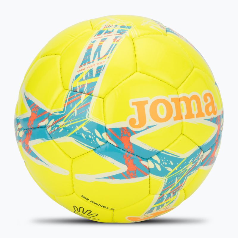 Fotbalový míč Joma Dali III yellow/fluor turquoise velikost  5 2