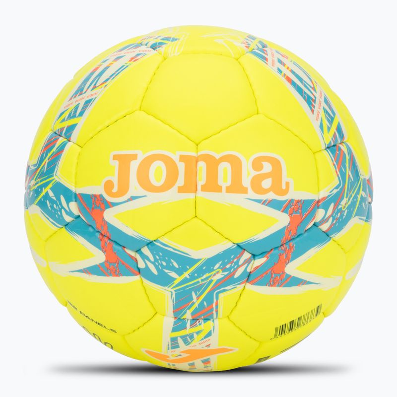 Fotbalový míč Joma Dali III yellow/fluor turquoise velikost 3