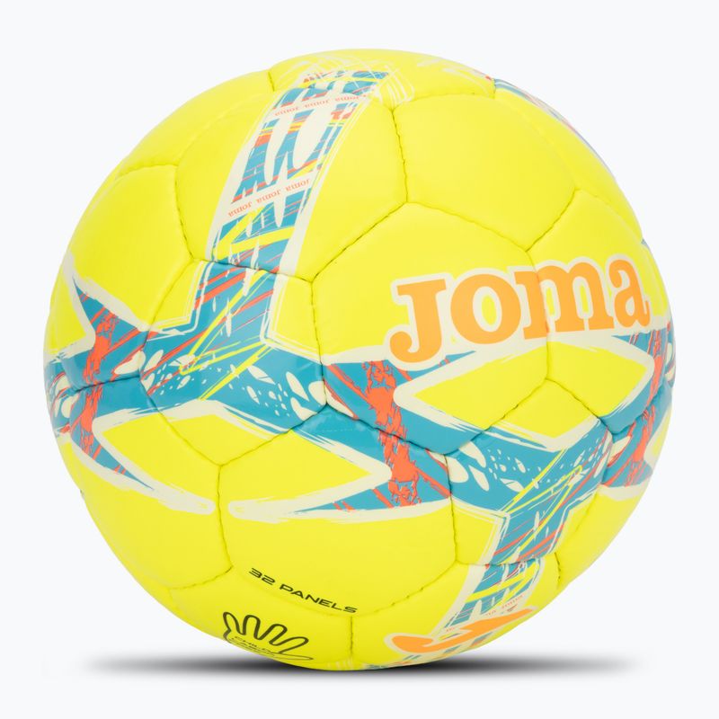 Fotbalový míč Joma Dali III yellow/fluor turquoise velikost 3 2