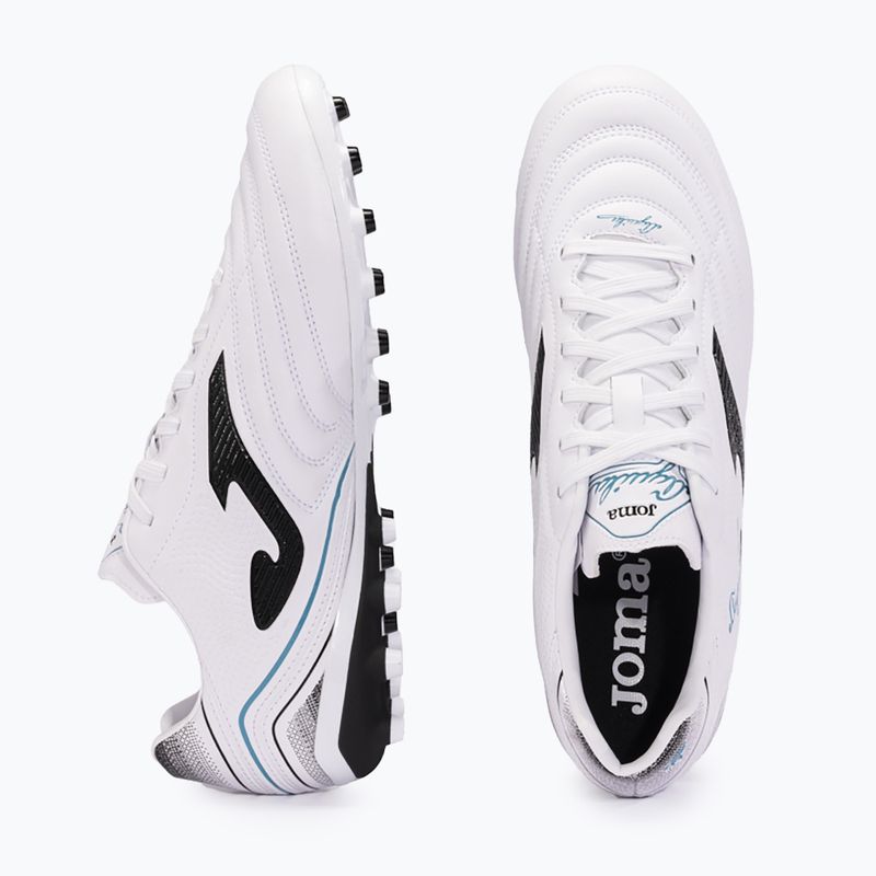 Pánské kopačky Joma Aguila AG white/black 11