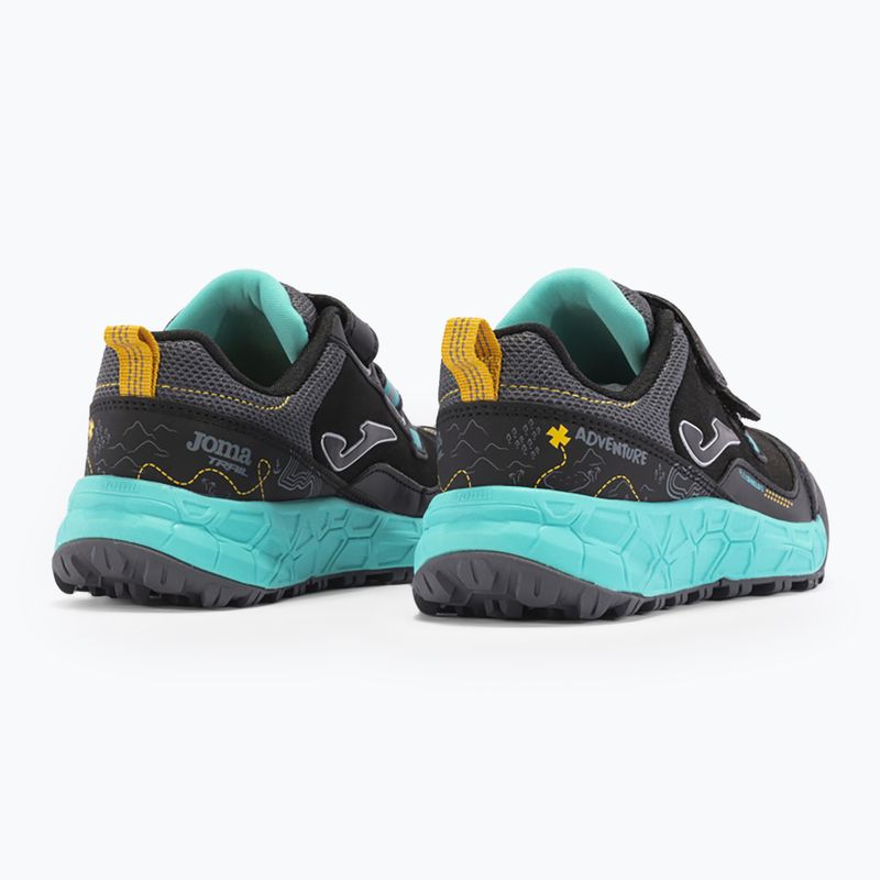 Dětské běžecké boty Joma Adventure black/turquoise 10