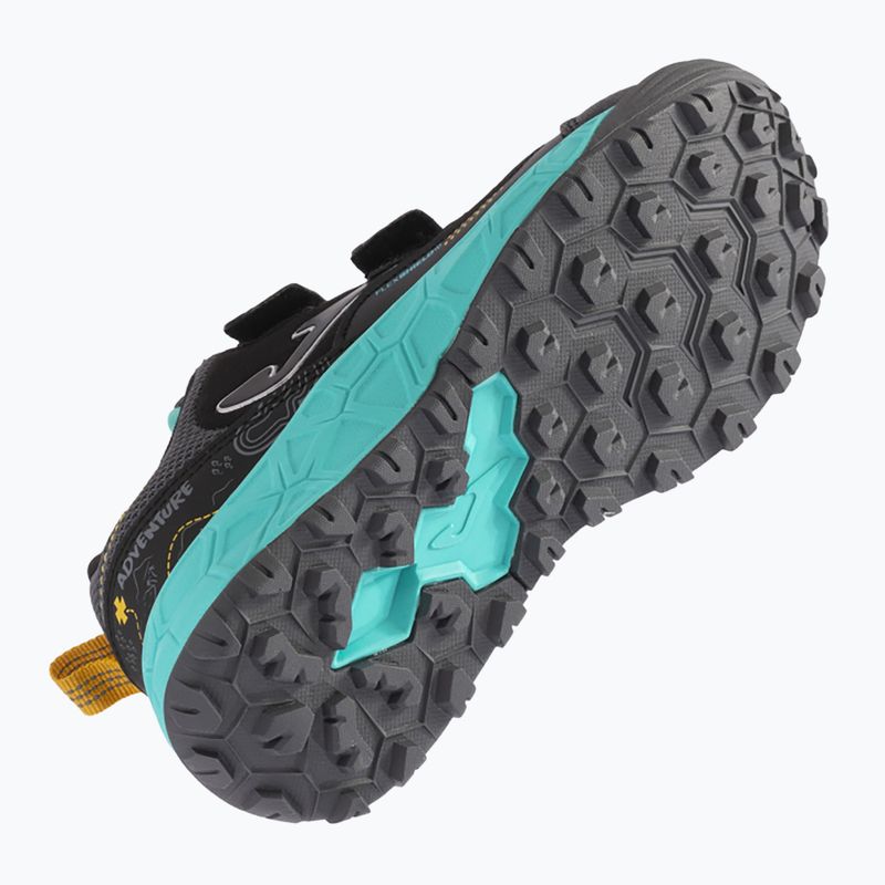 Dětské běžecké boty Joma Adventure black/turquoise 12