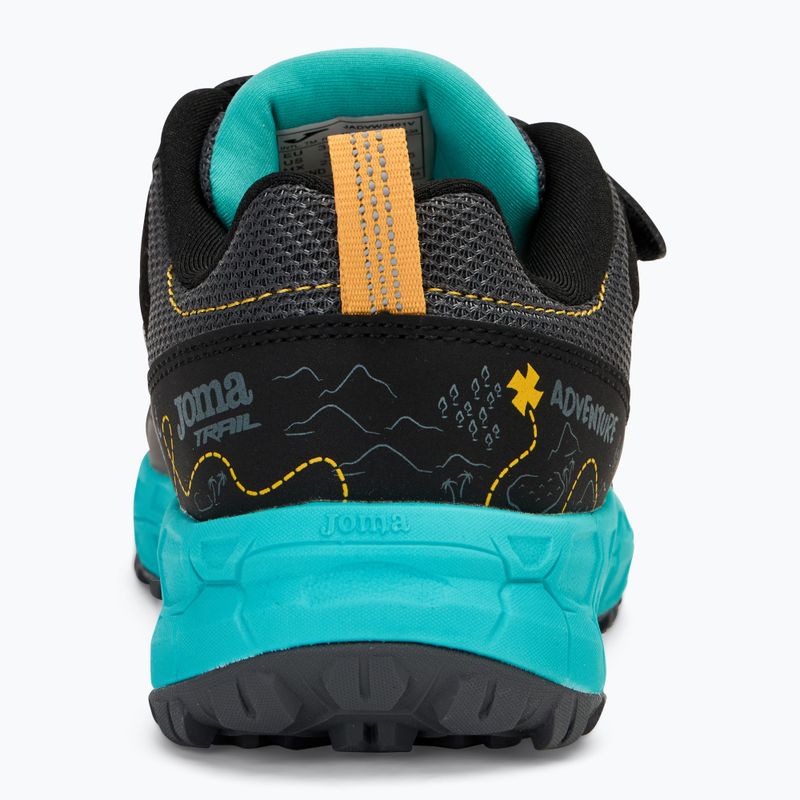 Dětské běžecké boty Joma Adventure black/turquoise 6