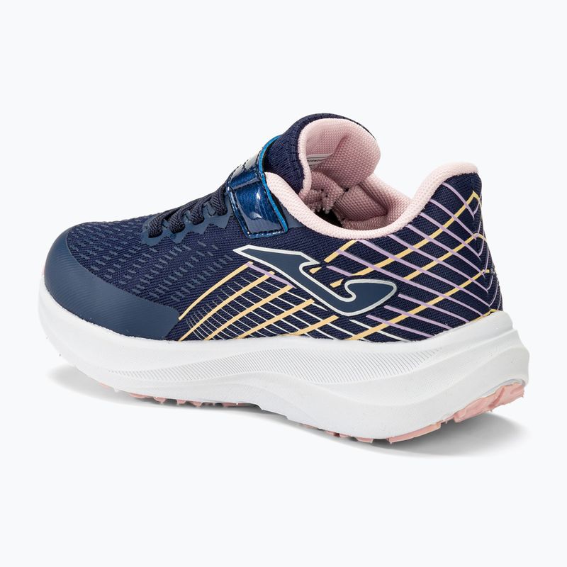 Dětské běžecké boty Joma Super Cross navy/pink 3